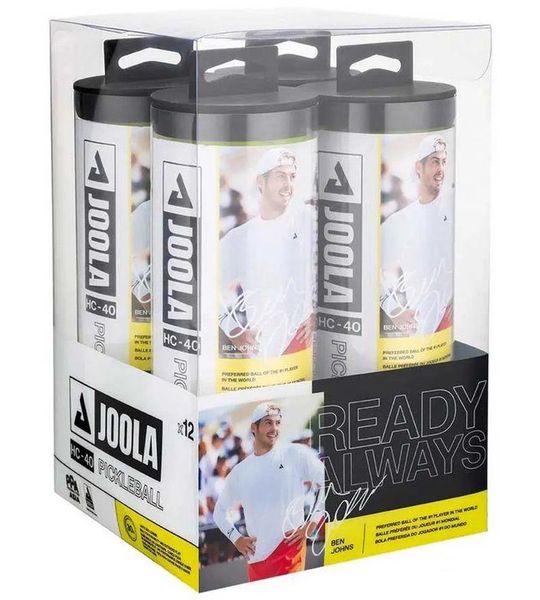 Joola Hc-40 Pickleballballen Transparant 12 Balls