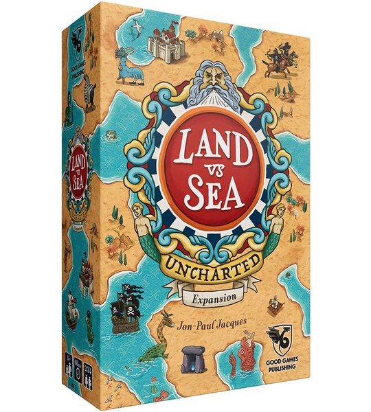 Land vs Sea Uncharted - Bordspel uitbreiding - Engels