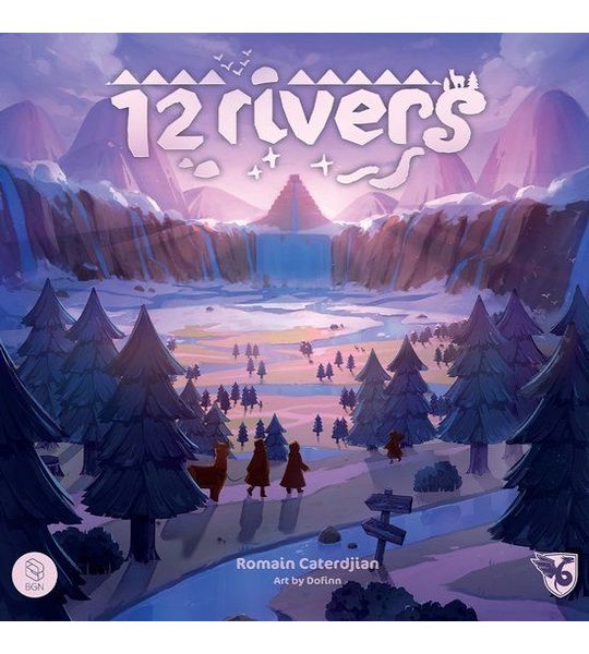 12 Rivers - Bordspel - Engels
