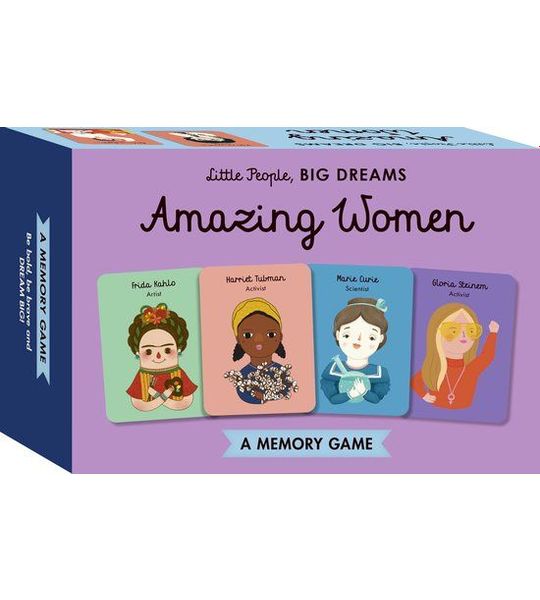 Little People, BIG DREAMS- Little People, BIG DREAMS Amazing Women Memory Game