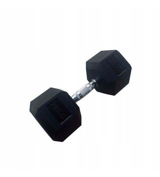 Merkloos Houder 20 kg - Zesthoekig, Rubber Gecoat