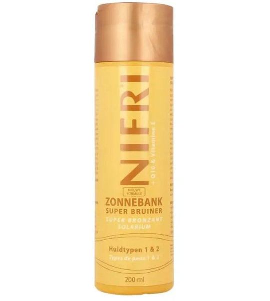 Nifri Zonnebank Super Bruiner Huidtypen 1&2