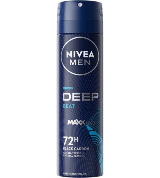 Nivea Men Deep Black Carbon Beat Anti-Transpirant Spray