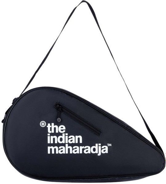 The Indian Maharadja Padeltas - Padeltas voor 1 Padelracket - Zwart/Wit