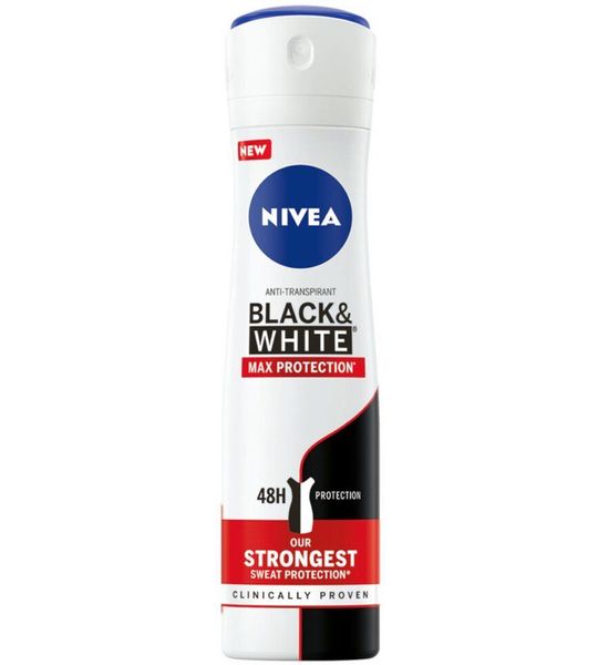 Nivea Black & White Max Protection Deodorant Spray