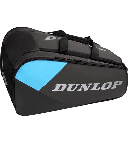 Dunlop - Padeltas- FX Team Racketbag- Cyan / Gun Metal