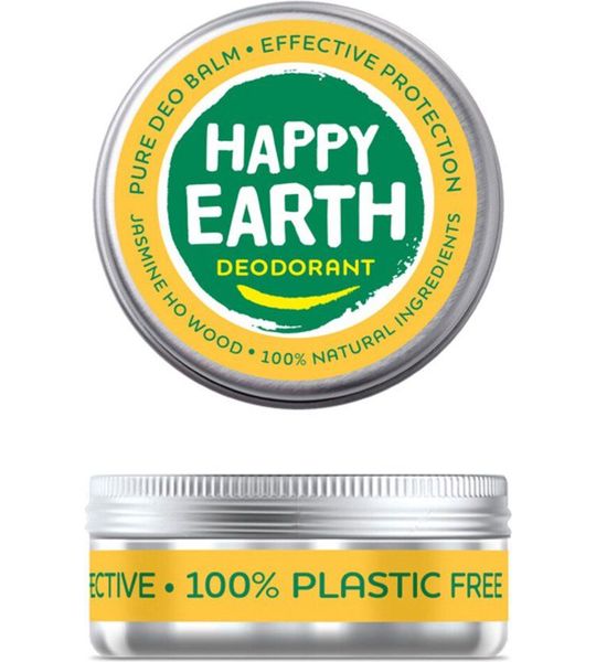 Happy Earth Pure Deo Balm Jasmine Ho Wood