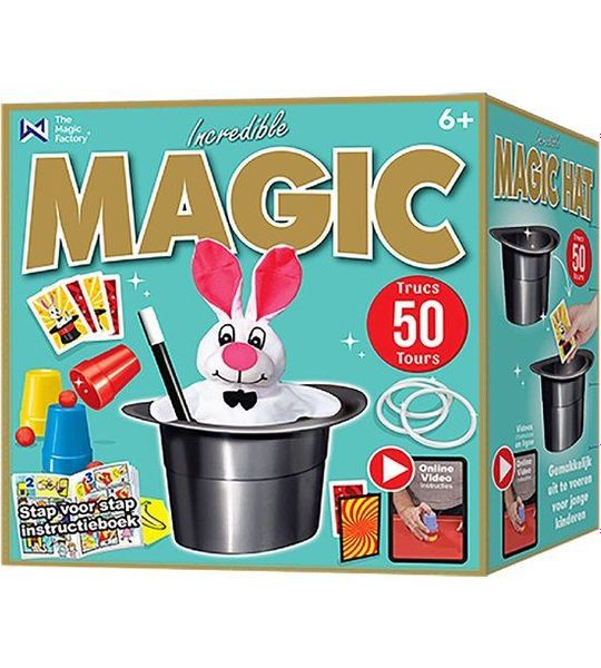 Van der Meulen Incredible Magic Hat 50 Tricks PLUSH (2018585)