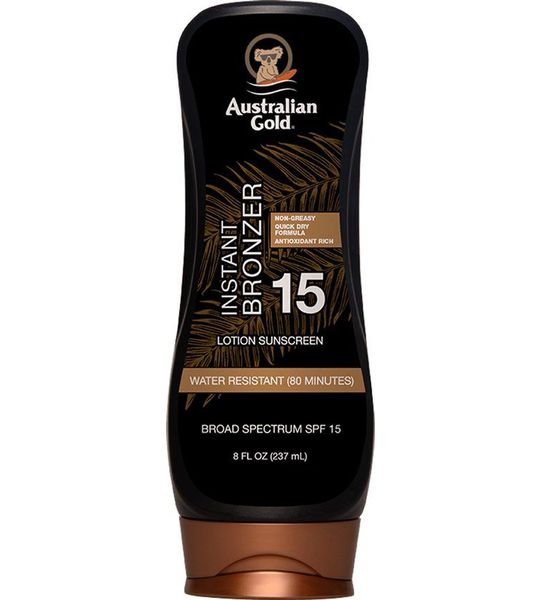 Australian Gold Instant Bronzer SPF15 Sunscreen Lotion