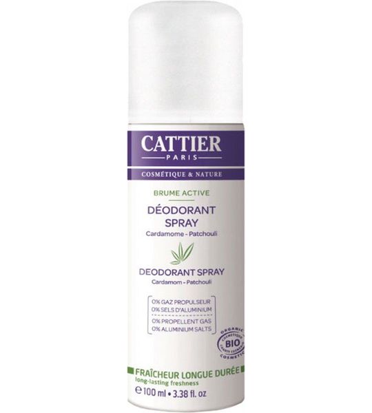 Cattier Paris Deospray Kardemom Patchouli
