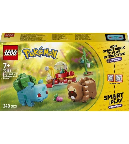 LEGO 72155 Pokémon SMART Play™: Berry Bash with Bulbasaur and Bidoof