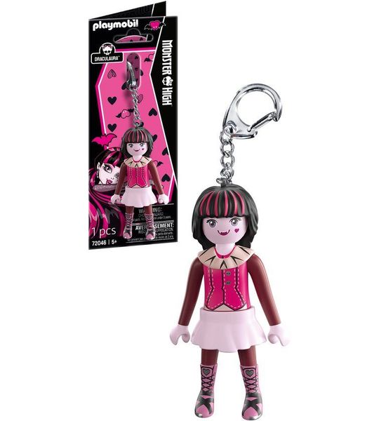 Playmobil 72046, Monster High, Sleutelring, Draculaura, 5 jaar, Meerkleurig