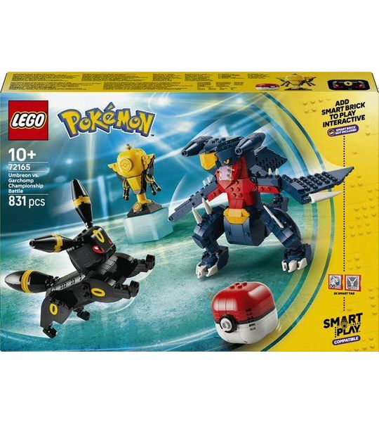 LEGO 72165 Pokémon SMART Play™: Umbreon vs. Garchomp Championship Battle