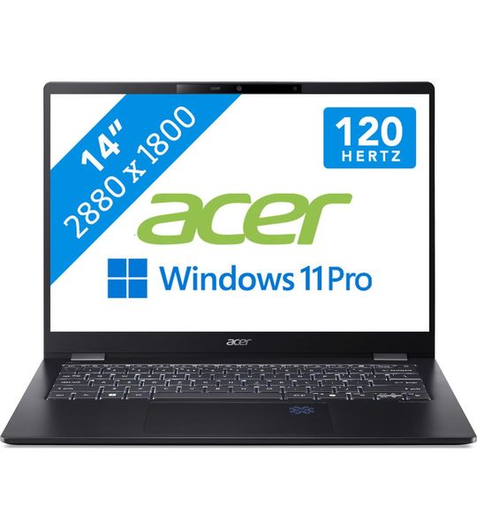 Acer TravelMate P6 14 AI TMP614-54-TCO-70QD QWERTY