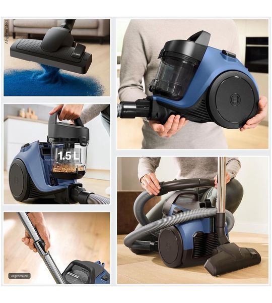 Bosch BGC05LBU2 Stofzuiger zonder zak