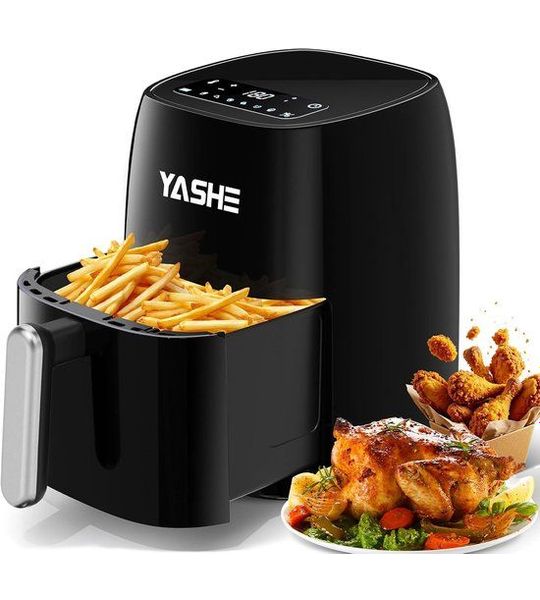 YASHE airfryer - 4,2 L - 1500 W - 6 programma’s