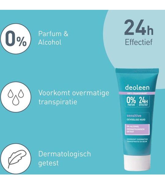 Deoleen Deodorant crème Sensitive