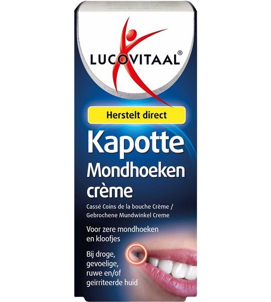 Lucovitaal Kapotte Mondhoeken Crème