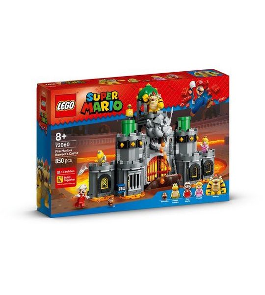 LEGO Super Mario - Fire Mario & Bowser's Castle - 72060