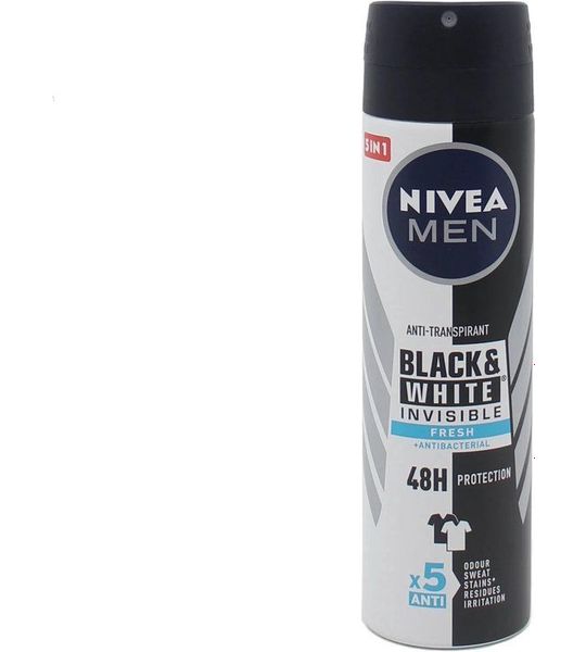 Nivea Men Black & White Invisible Fresh Deodorant Spray