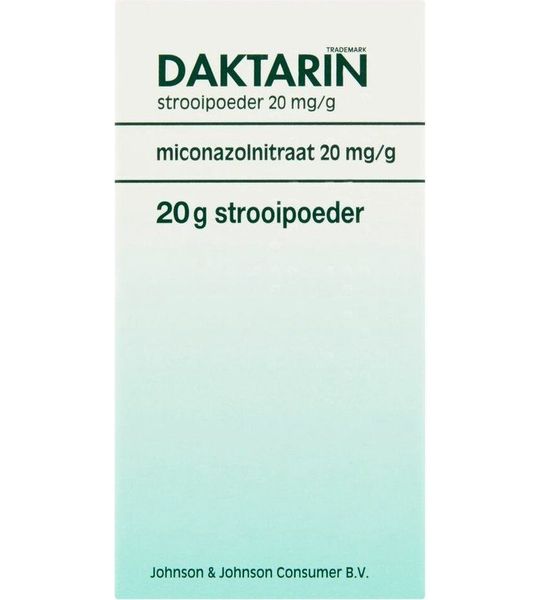 Daktarin Strooipoeder 20mg Miconazol