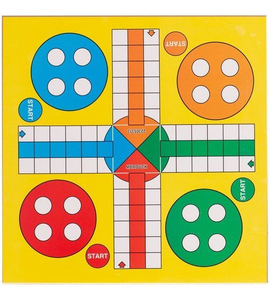 Bordspel Ludo-schaken