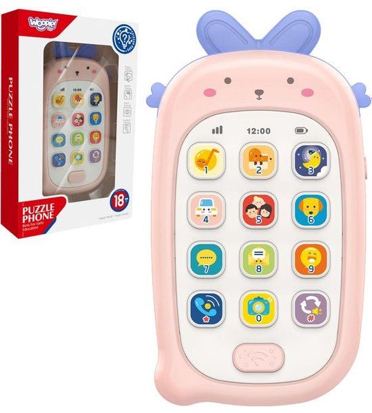 WOOPIE BABY Interactieve Telefoon Mobiele Telefoon met Geluiden
