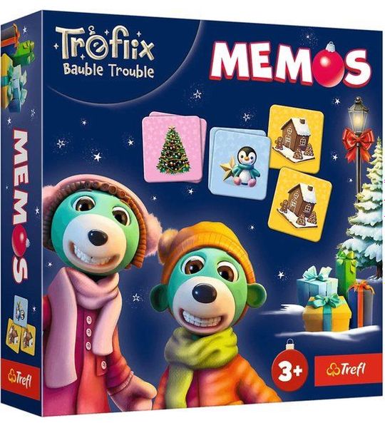 Spel - Memo's Treflix Bauble Trouble Trefl 02734