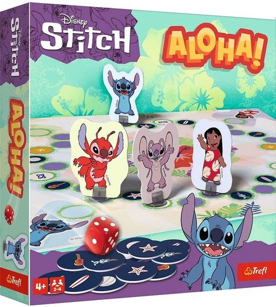 Lilo & Stitch Aloha! Familiespel Trefl 02657