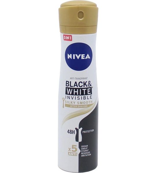 Nivea Black & White Silky Smooth Deodorant Spray