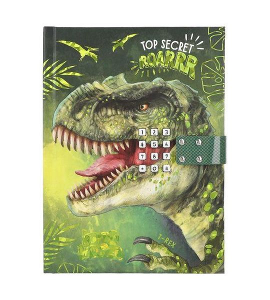 Depesche Dino world dagboek met geheime code