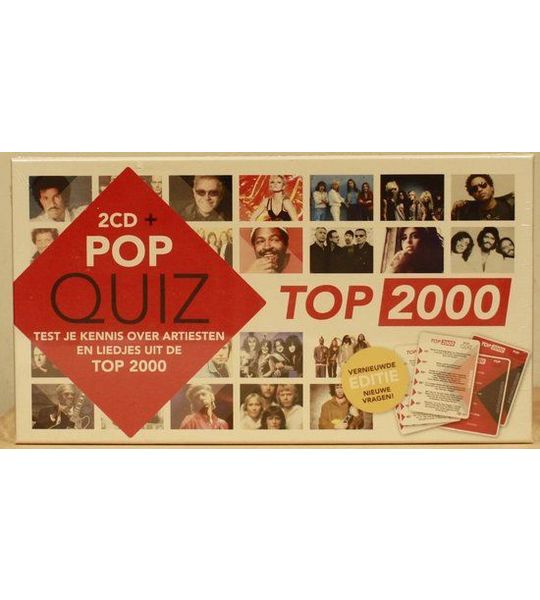 Top 2000 Popquiz Kaartspel +2Cd