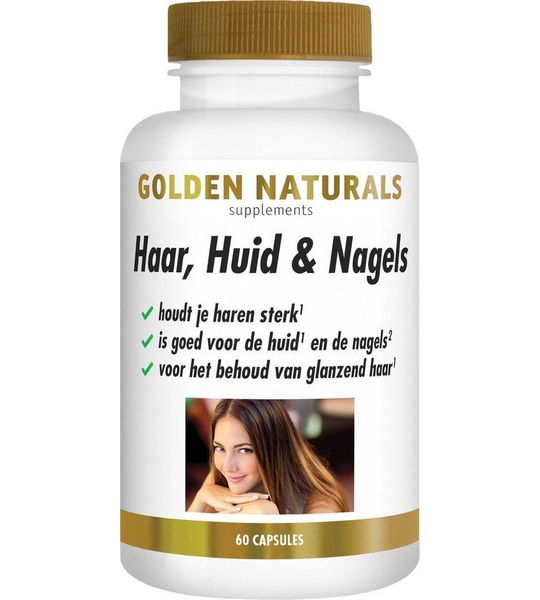 Golden Naturals Haar Huid & Nagels Capsules