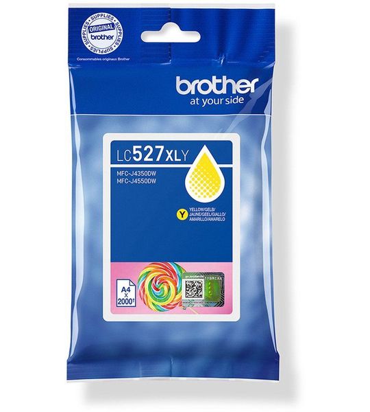 Brother LC-527XL Cartridge Geel