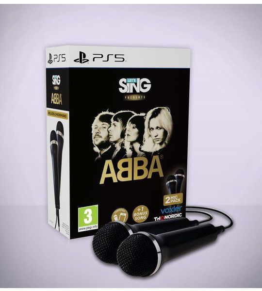 Koch Software Let's Sing Presents Abba - 2 Mic Bundle PS5