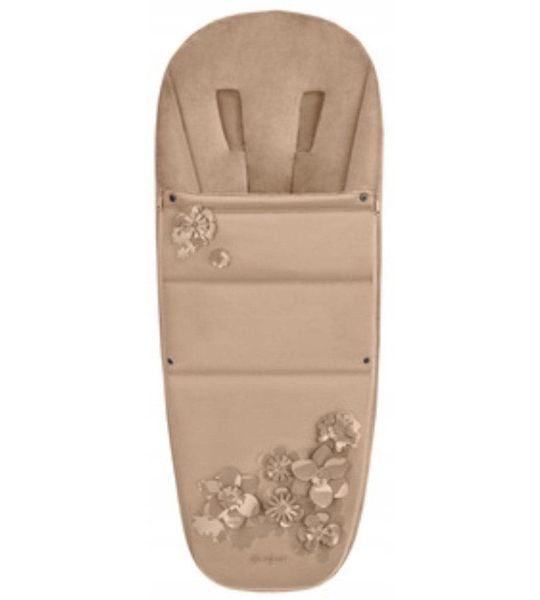 Voetenzak Cybex Platinum Simply Flowers Beige/Mid Beige