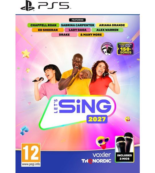 Koch Software Let's Sing 2027 - 2 Mic Bundle PS5