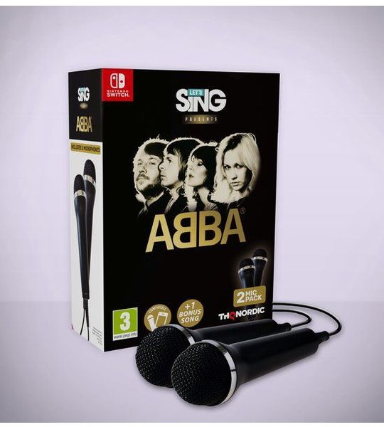 Koch Software Let's Sing Presents Abba - 2 Mic Bundle Switch