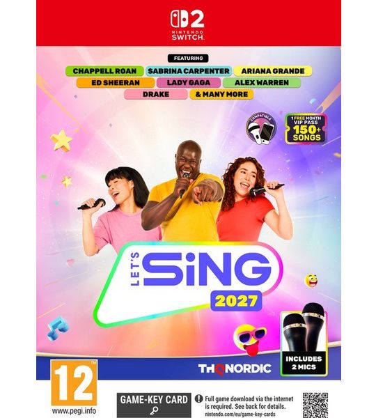 Koch Software Let's Sing 2027 - 2 Mic Bundle Switch
