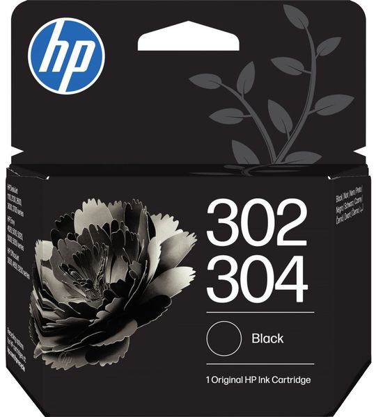 HP 302/304 Cartridge Zwart