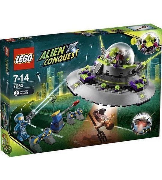 LEGO Alien Conquest UFO Ontvoering - 7052