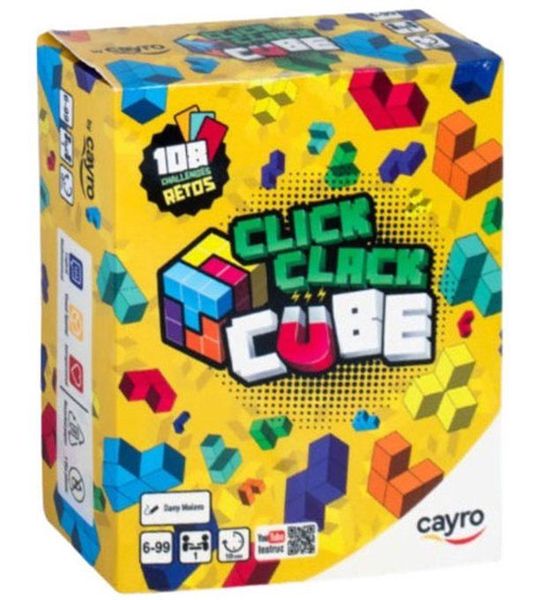 Geronimo Games magnetisch blokkenspel Click Clack Cube speelgoed