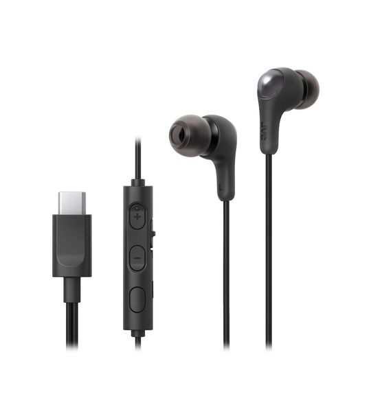 JVC HA-FR9UC In-ear oordopjes Zwart