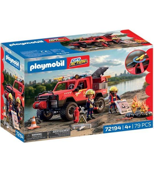 Playmobil 72194 Brandweerpick-Up