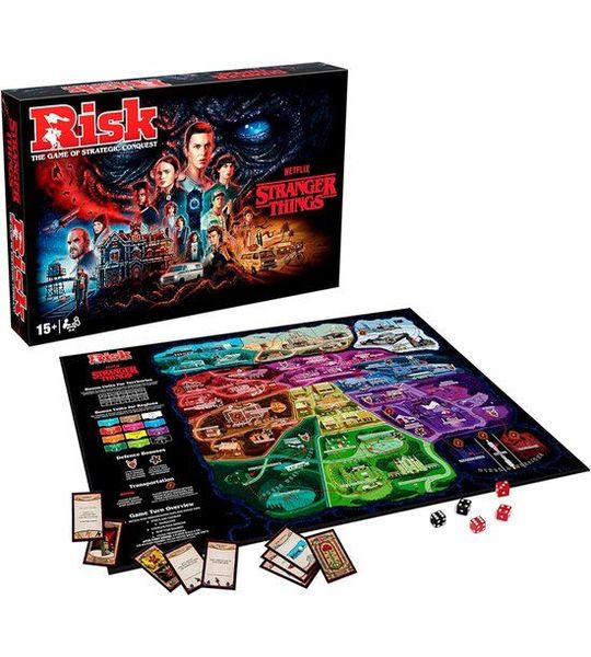 Winning Moves Risk - Bordspel - Stranger Things - Engels