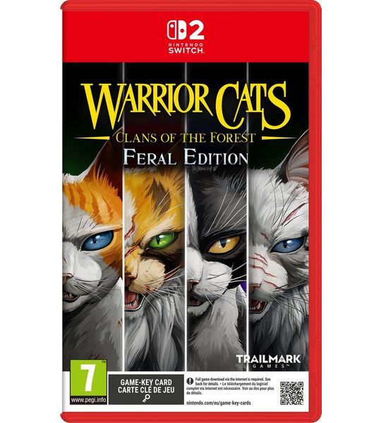 MINDSCAPE SW Warrior CATs: Clans Of The Forest - Feral Edition Switch 2