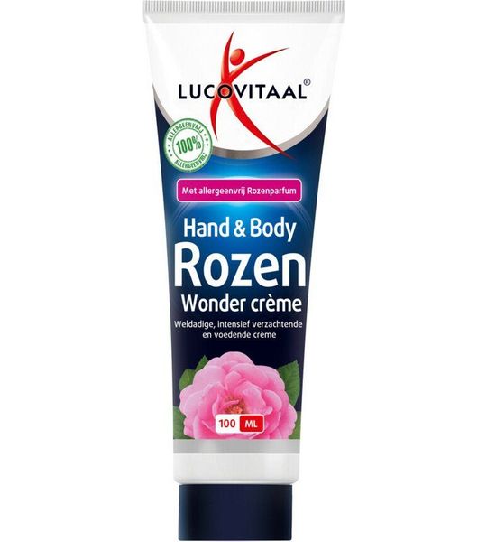 Lucovitaal Hand & Body Rozen Wonder Crème