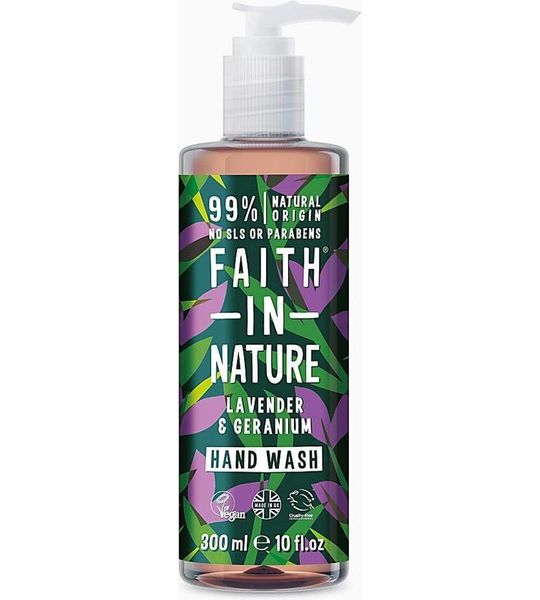 Faith in Nature Handzeep Lavendel & Geranium