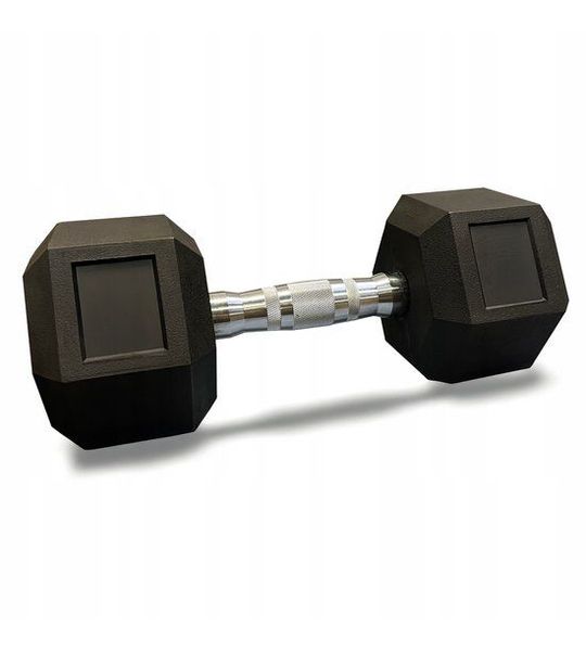 Merkloos Merkloze Gecoate Halter 17,5kg - Ideaal voor Krachttraining