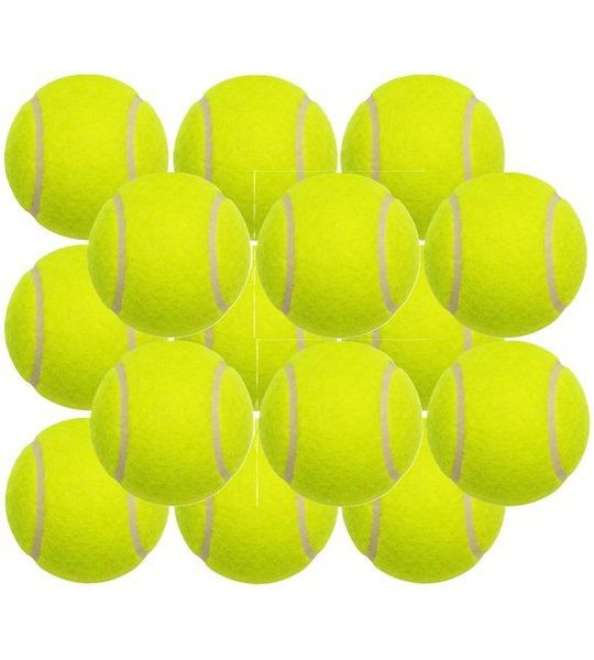 Vittali Tennisballen in verpakking - 45x stuks - geel - A-grade kwaliteit